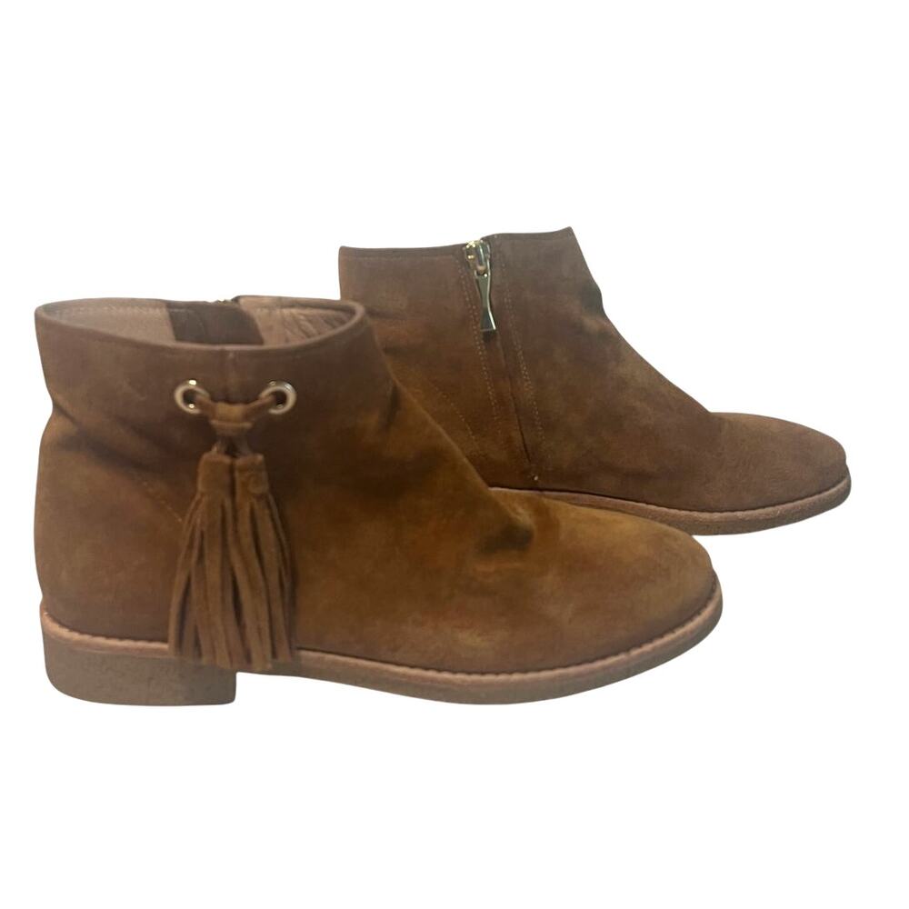 NWOB Kate Spade Women's US 7.5 Bellamy Tobacco Sport Suede Ankle Boot